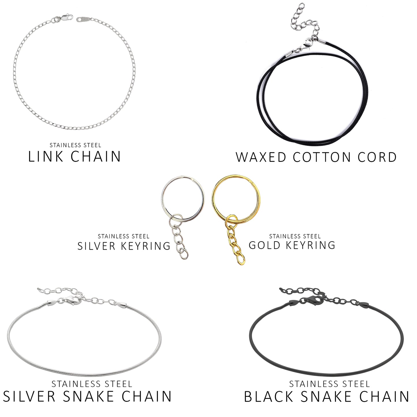 Timeless Circle Charm Tag