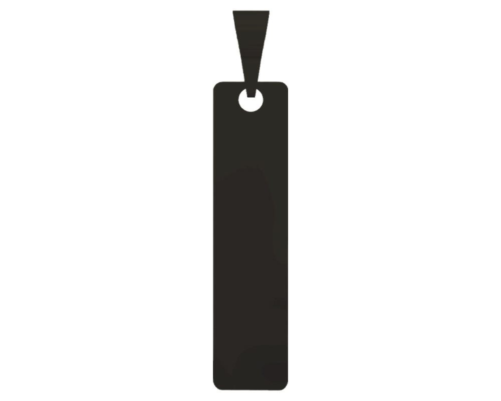 Slimline Stamped Sentiment Tag