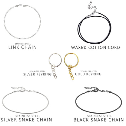 Timeless Circle Charm Tag